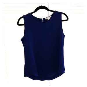 Royal blue blouse